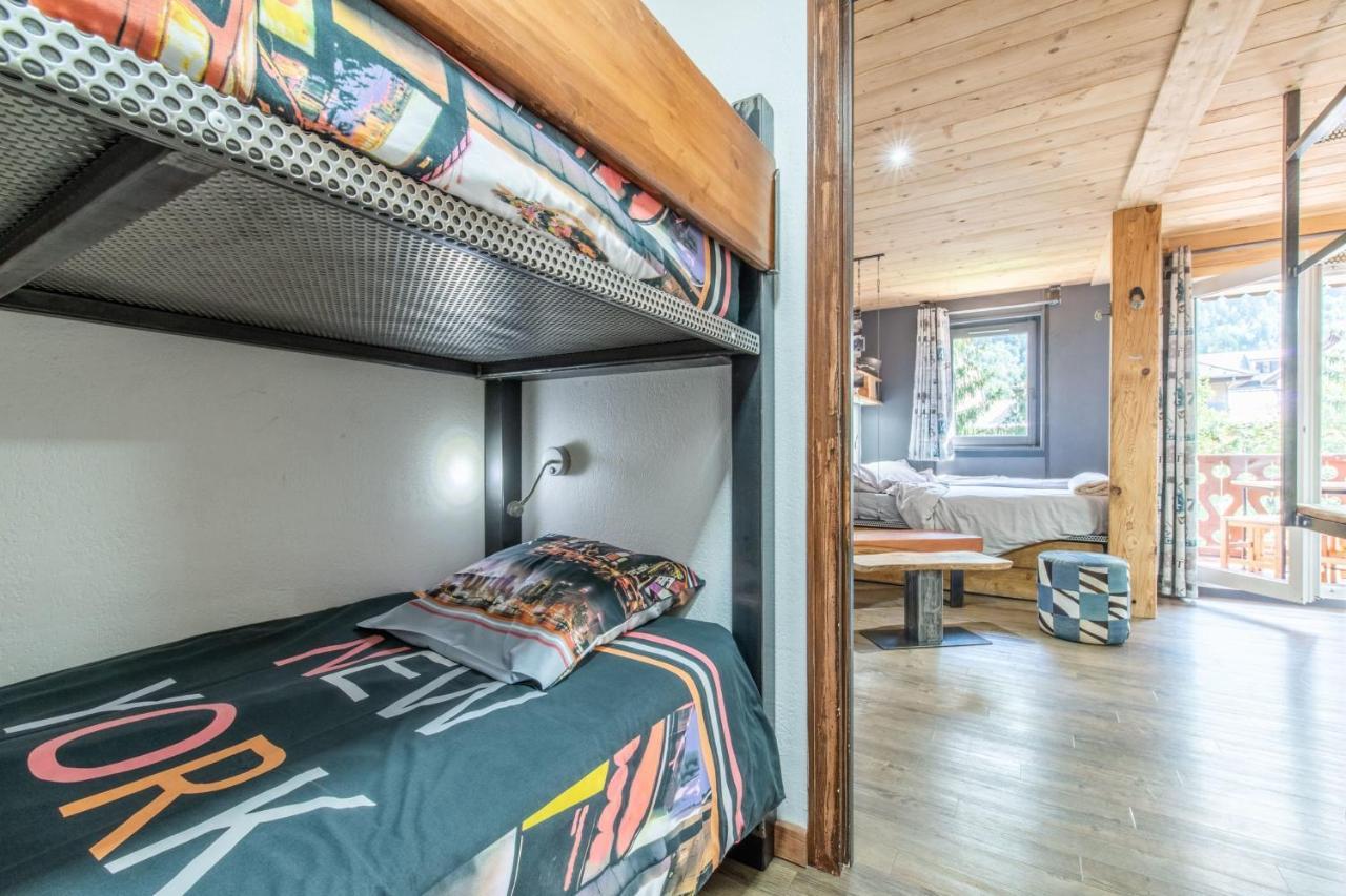 Modern Apt With Mont-Blanc View Chamonix Exteriör bild